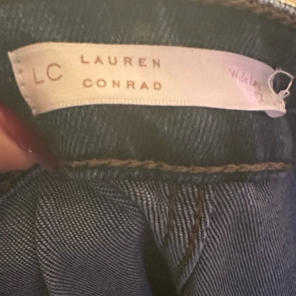 LC Lauren Conrad Dark Blue Flare Jeans - Picture 3 of 3